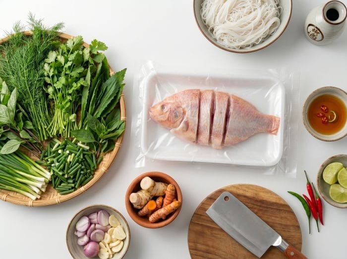 Frozen Red Tilapia Steak (500g/Tray)