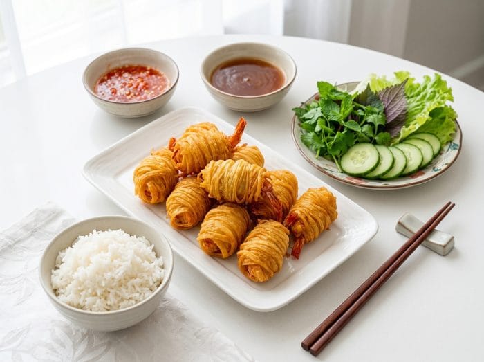 Frozen Shrimp Wrapped in Potato