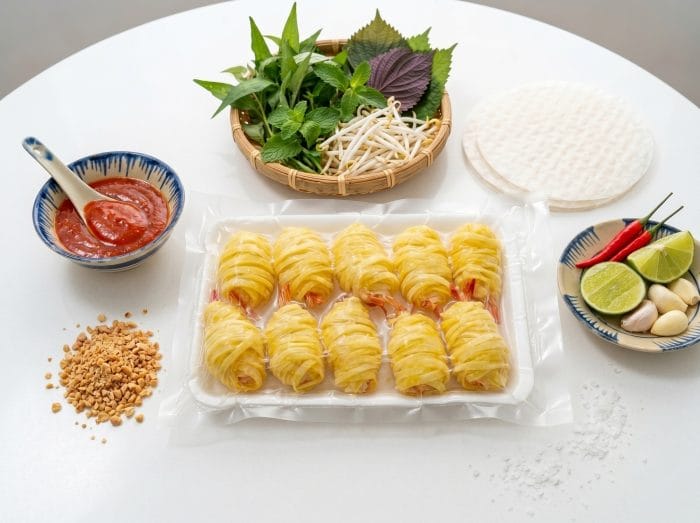 Frozen Shrimp Wrapped in Potato