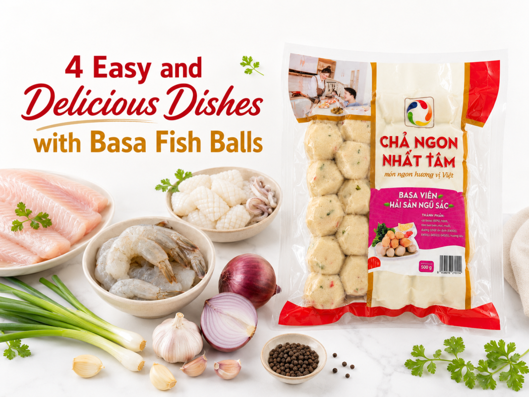 4 Easy and Delicious Dishes with Basa Fish Balls