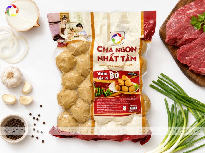 Frozen Premium Seasoned Beef Balls Grade 1 40 pcs/kg