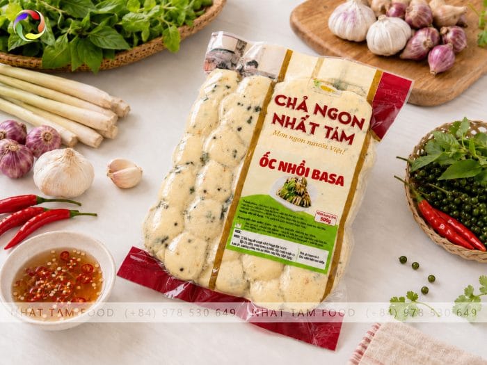 Frozen Stuffed Snails 500g/Pack
