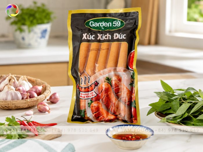 Frozen German Smoked Sausage 500g/Pack
