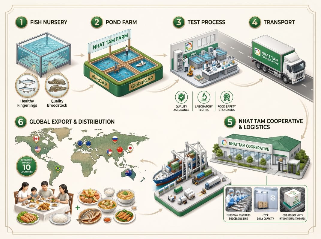 From Farm to Table: Nhat Tam Food's Integrated Seafood Supply Chain