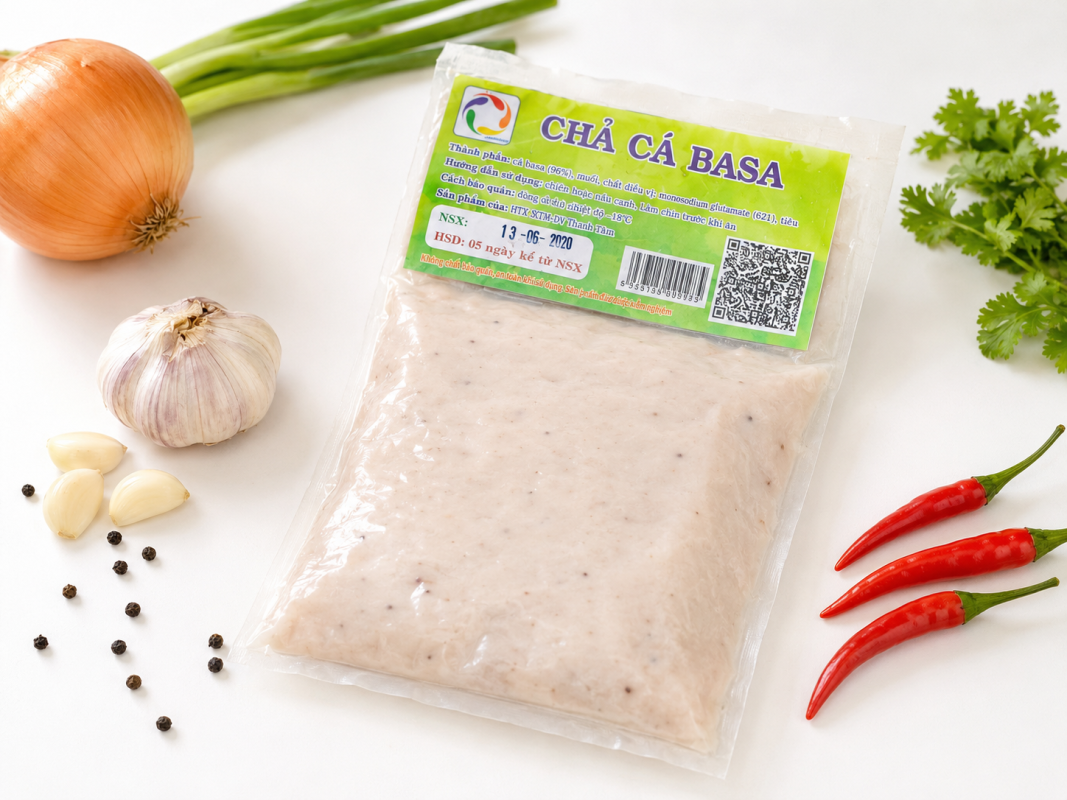 Fresh Basa Fish Paste 200g/Pack by Nhat Tam Food